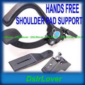 Hand Free Shoulder Pad Support 4 Camcorder Video Camera  