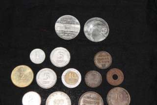 18 Coin and Medal Lot from Israel Palestine Israeli rare collection 