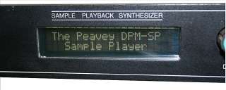 PEAVEY DPM   SP 16 bit sample playback synthesizer  