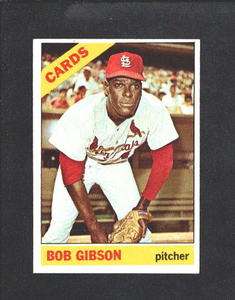 1966 Topps Baseball #320 BOB GIBSONEXMT/NRMT  