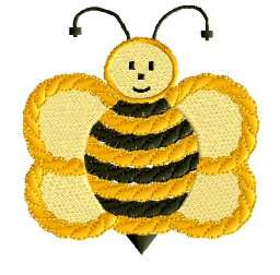 Bugs & Bees machine embroidery designs 4x4 hoop  