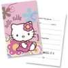 Hello Kitty Einladungskarten Hello Kitty Bamboo