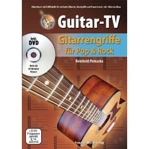 Guitar TV Gitarrengriffe für Pop & Rock Akkordbuch mit Grifftabelle 