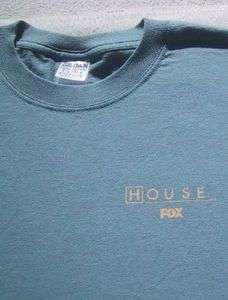 HOUSE, M.D. Fox promo LARGE T SHIRT Hugh Laurie  