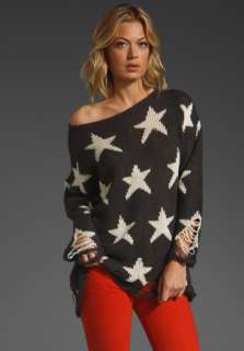 WILDFOX COUTURE Seeing Stars Lennon Sweater in Black at Revolve 