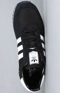 adidas The Adistar Racer Sneaker in Black White Black  Karmaloop 