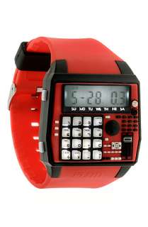 Flud Watches The BPM Watch in Red Black : Karmaloop   Global 