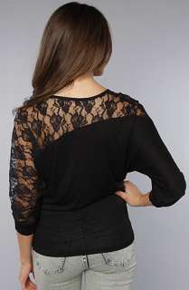 Dangerously Beautiful The Vintage Lace Long Sleeve in Black 