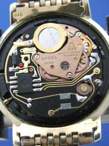 Mans Omega Seamaster De Ville Pie Pan 10K Gold GF Watch  1348 CAL 