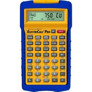   Industries ElectriCalcPro Fully Updateable Electrical Code Calculator