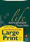 Life Application Study Bible NLT Larg​e Print NEW