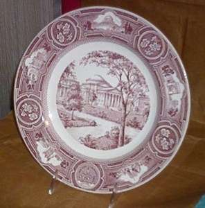 Wedgwood New York University 1932 Heights Campus Plate  
