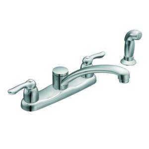  Arc Kitchen Faucet with Side Spray in Chrome 7907 