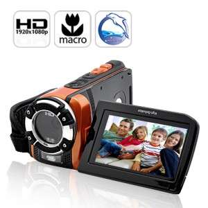 Shock Ultra Rugged HD Sport Camcorder (1080p, Waterproof, Macro 