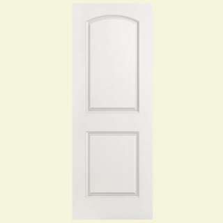 Safe N Sound 28 in. x 80 in. Composite Solid Core 2 Panel Roman Smooth 