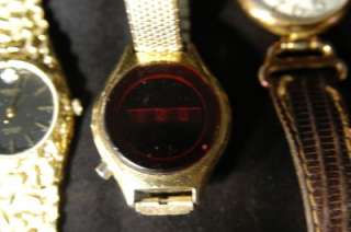 Vintage 12 Watch Lot * Gucci, Bulova, Gruen, Vulcain, Waldan, Peuguet 