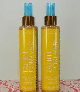   Secret TAHITI Forever Shimmer Glow Body Oil 6.6oz x2 Jasmine & Monoi