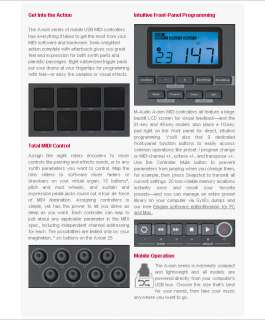 Audio Axiom 25 USB MIDI Controller Item#  M044 0018 