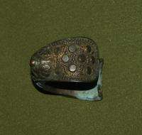 Antique Medieval Greek Folk Bronze Fertility Bracelet  