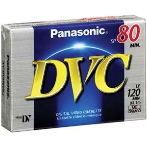 Panasonic Mini DV Tape 80 Minute 