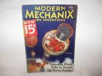 Modern Mechanix Magazine May 1933 VFC 146 pages Ads  