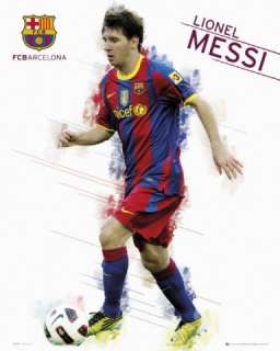 Fußball   Barcelona Lionel Messi 10/11 Poster #54201  
