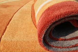 Modern Teppich Teppiche Braun Beige Rot 90x150 140x200 160x230 200x300 