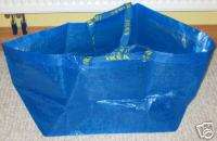 IKEA Tasche Einkaufstasche Beutel blau sehr groß stabil  