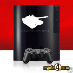   PS3 Xbox Wii Aufkleber Sticker Panzer Battlefield Call of Duty  