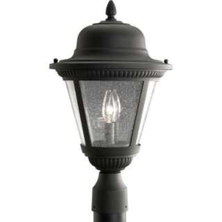   Collection Black 2 Light Post Lantern P5434 31 at The Home Depot
