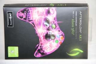 New Xbox 360 Afterglow AX.1 PDP Controller Pink  