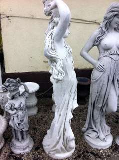Steinstatuen Steinfiguren Steinfigur Frau aus Stein Neu  