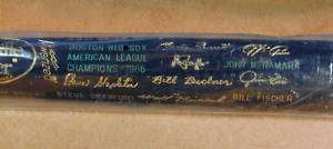 1986 Boston Red Sox   World Series Black Bat Mint  