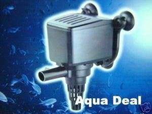 2x 350 GPH Aquarium Pump Powerhead Pre Filter Flow Wave  