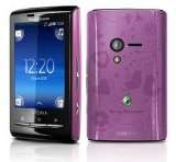 .de: Sony Ericsson Xperia X10 mini Smartphone mit Doodles Cover 