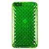 Crystal Clear GREEN Diamond TPU Hard Soft Case for iPod Touch 2nd 2G 