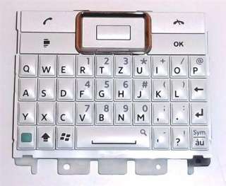 Original Tastatur Pad weiss Sony Ericsson Aspen M1i !  