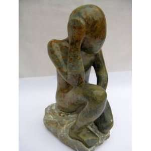Speckstein,Skulptur,Modern Art,Büste,Deko, 4,2 kg / 791  