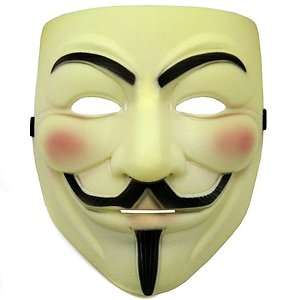 VENDETTA Maske Mask Guy Fawkes Freiheit Anonymous Replika Demo Anti 