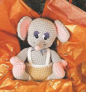 Elmer The Elephant Crochet Pattern ♥Rare Pattern  