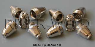 SG 55 AG 60 Plasma Cutter consumable Nozzle 0.9 40A 10p  