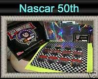 Nascar 50th Anniversary 1998 die cast Race Cars collect  