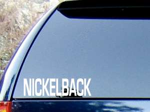 Nickelback Vinyl Decal Sticker / Color HIGH QUALITY  