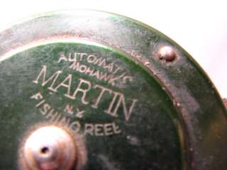 MARTIN MOHAWK AUTOMATIC FLY FISHING REEL N.Y. #47  