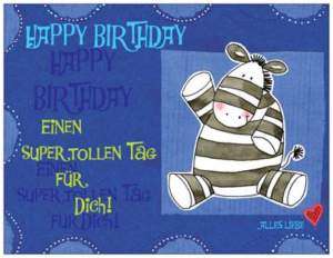 DESIGN Geburtstagskarte Geburtstagskarten Kinder Karte  