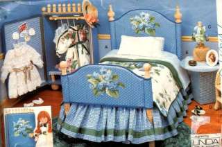 Sewing Pattern Vogue 9352 / 535 18 Doll Collection Furniture Bed 