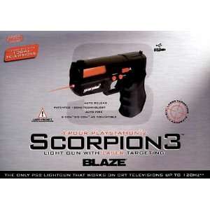 Playstation 2 Light Gun    Scorpion 3  Games