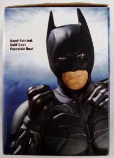 The Dark Knight Batman Damaged Bust Christian Bale DC Direct MIP 