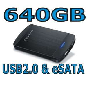   USB/eSATA Festplatte Cutie NERO FHD 262US + 640GB  Garten