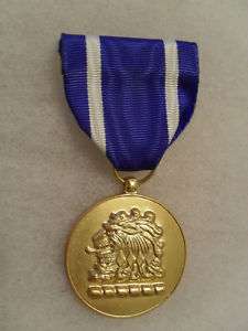 1970S N.J. NATIONAL GUARD MERITORIOUS SERVICE MEDAL  